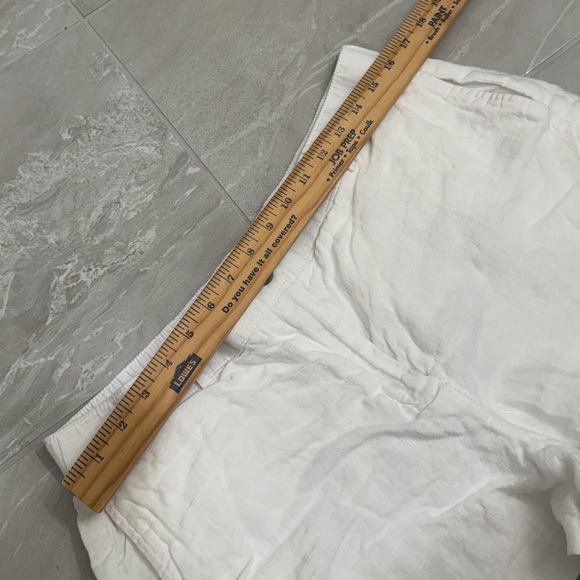 J.Crew White Linen Shorts Summer Casual Lightweight Women’s Shorts - Picture 7 of 7